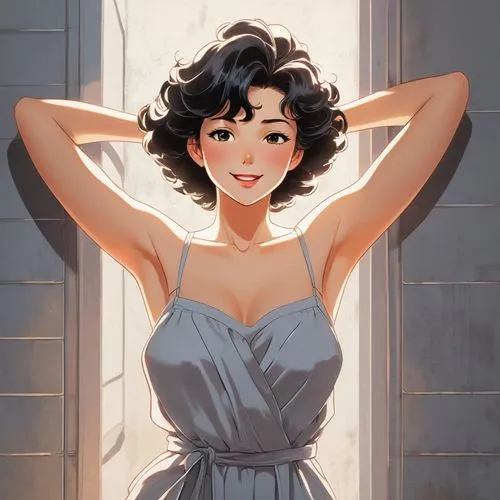 michiru,vettriano,kawakami,selina,diana,eldena,Illustration,Japanese style,Japanese Style 19