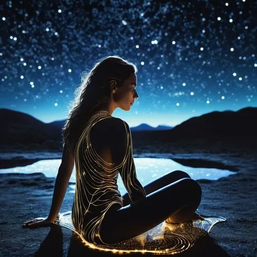 meditator,meditation,meditate,meditative,meditating,padmasana,meditated,vishishtadvaita,ashtar,meditations,meditational,photo manipulation,stargazer,surya namaste,contemplate,nakshatras,starbright,enlightenment,meditators,starlit,Photography,General,Realistic