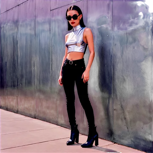 leigh,pinnock,thirlwall,shanina,zelina,leighs,midriff,hudgens,pleather,black leather,tinashe,crop top,shay,street shot,skintight,tatianna,unapologetic,concrete chick,shades,zanotti,Conceptual Art,Sci-Fi,Sci-Fi 13