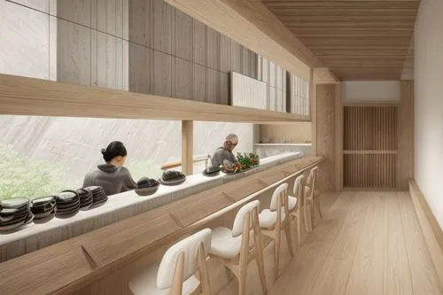 japanese-style room,japanese restaurant,modern kitchen interior,kitchen design,tea ceremony,modern kitchen,kitchen interior,modern minimalist kitchen,japanese architecture,ryokan,kaiseki,capsule hotel