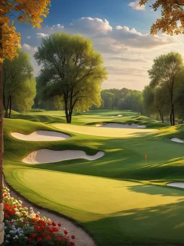 golf landscape,golf course background,baltusrol,hazeltine,merion,indian canyons golf resort,bethpage,the golf valley,montgomerie,golf resort,bloomingston,usga,feng shui golf course,the golfcourse,indian canyon golf resort,golfcourse,golf courses,golf hole,oakmont,the shoals course,Art,Classical Oil Painting,Classical Oil Painting 18