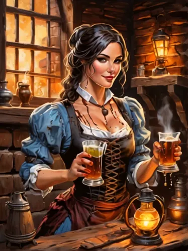 barmaid,pub,bartender,oktoberfest celebrations,tavern,oktoberfest background,apfelwein,oktoberfest,candlemaker,rotglühender poker,female alcoholism,the production of the beer,bavarian,celebration of w