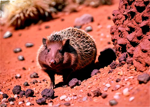 javelina,tenrec,echidna,echidnas,dwarf mongoose,mongoose,porcupine,saguy,hedgecock,bradypus pygmaeus,javastation,ground squirrel,sciuridae,porcupines,tenrecs,solenodon,javelinas,hedgehog,pachycephalidae,nipalensis,Conceptual Art,Oil color,Oil Color 21