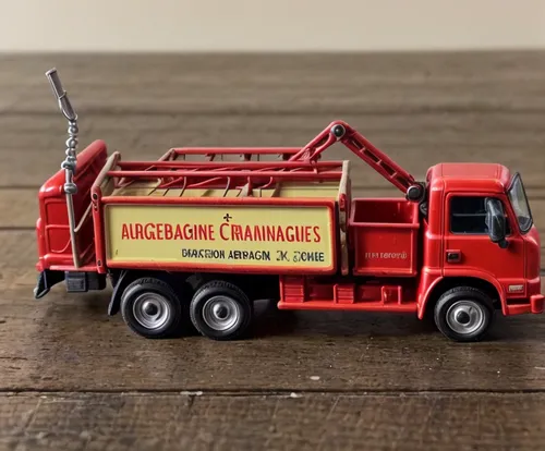 commercial vehicle,rc model,matchbox car,construction set toy,magirus,advertising vehicle,truck mounted crane,m35 2½-ton cargo truck,garbage truck,counterbalanced truck,microvan,truck crane,diecast,to