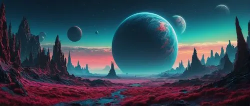 alien planet,alien world,futuristic landscape,extrasolar,planet alien sky,planet,fantasy landscape,panspermia,planet eart,planetoid,red planet,planetary,3d fantasy,lunar landscape,barren,desert planet,exoplanet,cosmos field,gas planet,fantasia,Photography,General,Fantasy