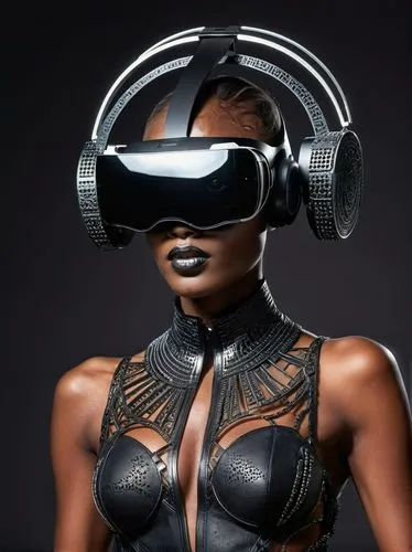 afrofuturism,virtual reality headset,cyberdog,vr headset,wireless headset,headset,cyber glasses,vr,virtuality,oculus,futuristic,headset profile,cyberpunk,virtual reality,wearables,cybernetically,headsets,technotronic,streampunk,binaural