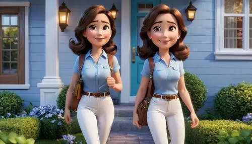 lois,cgi,agnes,janetta,renderman,pixar,cute cartoon character,film character,susan,doppelganger,doppelgangers,bobs,booleans,grgurich,bobbies,jodhpurs,dentimargo,pam,wendla,deb,Unique,3D,3D Character