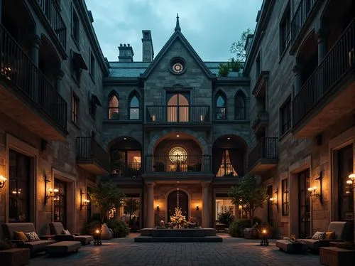 theed,courtyards,courtyard,brownstones,leuven,aachen,lviv,souk madinat jumeirah,antwerpen,riad,motomachi,inside courtyard,nihonbashi,binnenhof,the cairo,spui,bremen,beautiful buildings,luxury hotel,brownstone