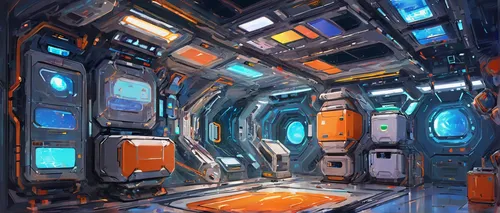 ufo interior,sci fi surgery room,scifi,spaceship space,space port,capsule,sci-fi,sci - fi,space station,research station,futuristic landscape,spaces,sci fi,sky space concept,space,computer room,space voyage,space capsule,sci fiction illustration,out space,Conceptual Art,Oil color,Oil Color 20