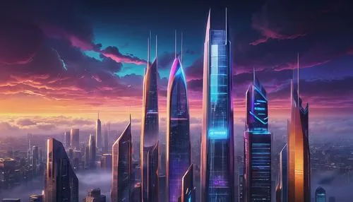 futuristic landscape,cybercity,coruscant,futuristic architecture,fantasy city,skyscraper,the skyscraper,sky city,skyreach,cybertown,skyscraping,skycraper,skyscrapers,metropolis,skylstad,cyberport,megacorporation,coruscating,cityscape,supertall,Unique,Design,Logo Design