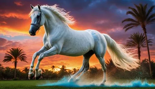 arabian horse,colorful horse,arabian horses,a white horse,unicorn background,equine,belgian horse,white horses,pegasys,dream horse,albino horse,beautiful horses,painted horse,equidae,arabians,white horse,thoroughbred arabian,pegasi,lipizzan,wild horse,Photography,General,Fantasy