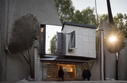 cubic house,cube house,melnikov,modern house,mirror house,zumthor,exposed concrete,modern architecture,dunes house,inverted cottage,frame house,sachsenhausen,private house,hejduk,lohaus,siza,corbu,crematorium,kundig,huset,Architecture,General,Modern,None