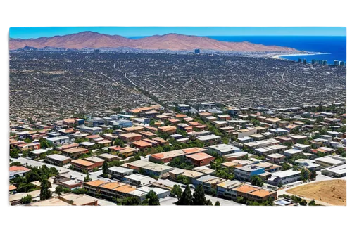 Tijuana BC map, Mexico, urban landscape, detailed streets, buildings, roads, cars, trees, sunny day, clear blue sky, panoramic view, 3/4 composition, vibrant color tone, high contrast, realistic textu