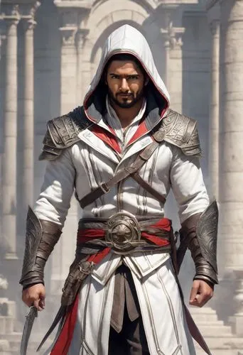 ezio,dante,alexios,mengsk,dhritarashtra,giansanti,Digital Art,Classicism