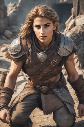 female warrior,piper,veronica,lara,artemisia,warrior woman,celtic queen,her,head woman,mara,lena,joan of arc,nora,barbarian,elaeis,male elf,athena,male character,silphie,huntress,Photography,Realistic