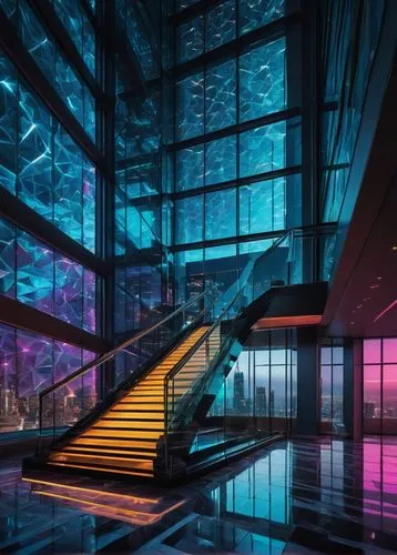 futuristic art museum,vdara,glass building,futuristic architecture,glass facades,glass wall,hypermodern,skywalks,atrium,futuristic landscape,atriums,glass facade,cyberport,skybridge,colored lights,cybercity,elevators,aqua studio,aquarium,arcology,Photography,Fashion Photography,Fashion Photography 06