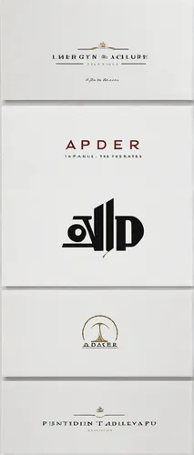 Develop a timeless and classic adp logo for a heritage luxury brand.,wine boxes,commercial packaging,champagen flutes,box set,wine bottle range,gift boxes,lincoln motor company,gold foil labels,packag