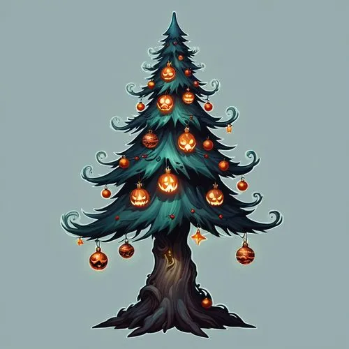 tannenbaum,kerschbaum,gruenbaum,oranienbaum,seasonal tree,bichlbaum,Illustration,Abstract Fantasy,Abstract Fantasy 11