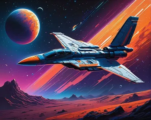 gradius,garrison,aerospace,space art,starfighter,defend,Conceptual Art,Sci-Fi,Sci-Fi 12