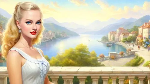 godward,blonde woman,yalta,the blonde in the river,connie stevens - female,anastasiadis