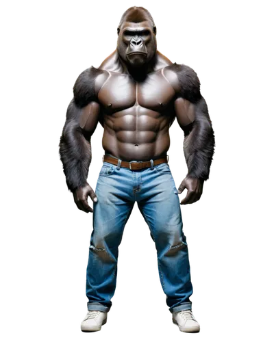 gorilla,silverback,ape,shabani,apeman,gorilla soldier,derivable,3d rendered,3d figure,haramirez,3d render,grodd,3d model,bukom,orangutan,muscle man,3d man,rilla,bodybuilding,body building,Illustration,Vector,Vector 16