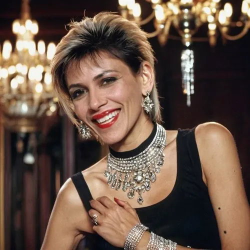 pretty woman,breakfast at tiffany's,pearl necklace,clue and white,diamond jewelry,jewelry,pearl necklaces,fanny brice,rhonda rauzi,a charming woman,hallia venezia,christmas jewelry,british actress,shoulder pads,diet icon,madonna,glamorous,gold jewelry,callas,1986,Photography,General,Realistic