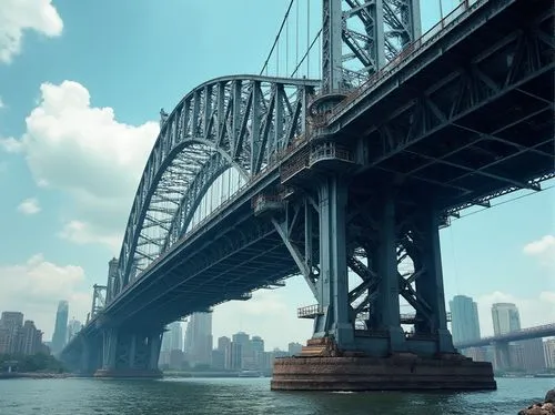 manhattan bridge,harbor bridge,sydney harbor bridge,george washington bridge,harbour bridge,brooklyn bridge,sydney harbour bridge,queensboro,bridged,triborough,manhattan,sydney bridge,triboro,queensbridge,new york,puente,bridges,nyclu,manhattanite,newyork,Photography,General,Realistic