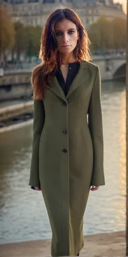 long coat,trench coat,overcoat,coat,women fashion,coat color,women clothes,paris,plus-size model,woman in menswear,menswear for women,one-piece garment,women's clothing,frock coat,paris shops,old coat,green dress,female model,green jacket,national parka