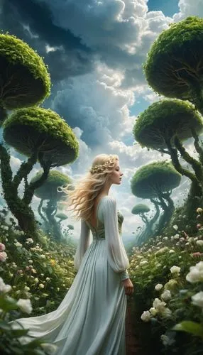 dryads,dryad,fantasy picture,fairy forest,faerie,fantasy art,Conceptual Art,Fantasy,Fantasy 11