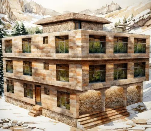 avoriaz,house in mountains,straniere,fallingwater,rifugio,ceresole,house in the mountains,mountain hut,cubic house,winter house,snow house,albula,campiglio,cervinia,tuff stone dwellings,ahwahnee,pontresina,nendaz,alpine hut,auberge