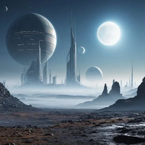 futuristic landscape,cardassia,alien planet,alien world,delamar,barsoom,Photography,General,Realistic