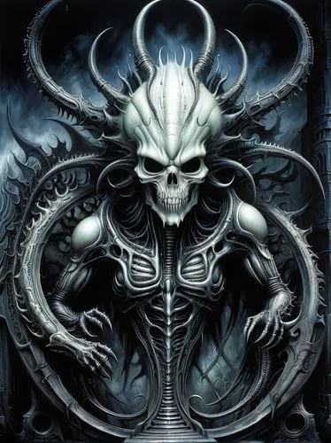 giger,nyarlathotep,xenomorph,nekron,lictor,azathoth,urizen,trishula,yuggoth,vecna,kadath,immortus,stargrave,hastur,belphegor,ahriman,faustian,lovecraftian,dagon,horrida,Conceptual Art,Sci-Fi,Sci-Fi 02