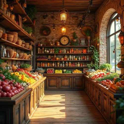 grocers,grocer,greengrocer,village shop,homegrocer,grocery,flower shop,apothecary,greengrocers,farmstand,grocery store,spice market,general store,kitchen shop,fruit market,netgrocer,pantry,shopkeeper,fruit stand,brandy shop,Photography,General,Realistic