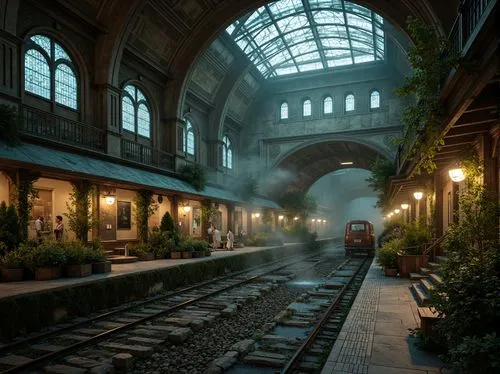 train station passage,carreau,abandoned train station,the bavarian railway museum,the train station,french train station,union station,south station,train depot,railroad station,central station,trainshed,trainset,train station,heuston,trainman,grandcentral,keleti,overhill,trainsets