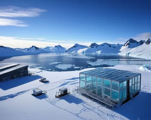 solar cell base,rothera,cryobank,antarctic,cube stilt houses,water cube,subglacial,transantarctic,antarctica,cubic house,antartica,greenhouse effect,deglaciation,igloos,snohetta,antarctique,south pole,floating huts,baffin,glaciologist,Illustration,American Style,American Style 09