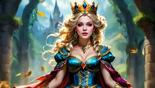 fantasy woman,fantasy art,fairy tale character,fantasy picture,celtic queen,fantasy portrait,queen of hearts,sorceress,fairy queen,fantasy girl,fairy tale icons,fairytale characters,elven,blue enchant