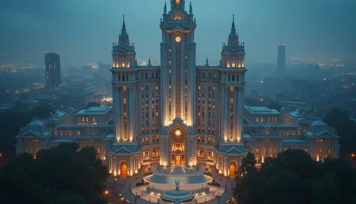 the palace of culture,zagreb,warszawa,fairy tale castle,nidaros cathedral,pologne,fairytale castle,warsaw,matthias church,gold castle,kiev,gothic church,cinderella's castle,hungarian parliament building,krakau,belfries,prague,palace of parliament,expiatory,moscow,Photography,General,Realistic