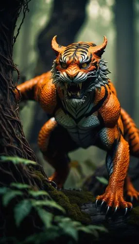 forest dragon,tigor,battletoads,skylander giants,3d rendered,theropoda,chestnut tiger,3d render,gruffalo,gorgonops,jaggi,protohistoric,forest animal,stegodon,garrison,krausert,tiger turtle,fantasy animal,cane toad,frog figure,Unique,3D,Toy