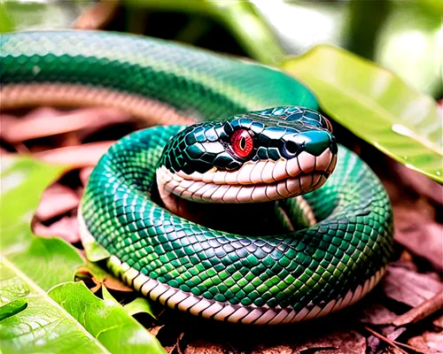 cuban emerald,green-tailed emerald,emerald lizard,green tree snake,glossy snake,green snake,african house snake,morelia viridis,smooth greensnake,eastern indigo snake,eastern coral snake,green mamba,garter snake,banded water snake,sharptail snake,ringneck snake,common garter snake,coral snake,tree snake,western terrestrial garter snake,Conceptual Art,Oil color,Oil Color 21