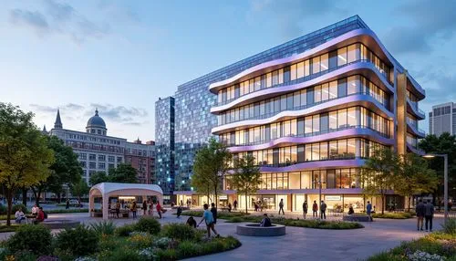 broadmead,mvrdv,fitzrovia,aldgate,broadgate,andaz,samaritaine,aldermanbury,reclad,sanlitun,mipim,corinthia,redevelopment,glass facade,multistoreyed,galliera,grosvenor,colombes,minories,glass facades