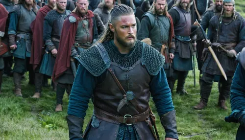 Wird Ragnar (Travis Fimmel) seine Pläne gegen den Willen des Lords durchsetzen können? - Bildquelle: 2013 TM TELEVISION PRODUCTIONS LIMITED/T5 VIKINGS PRODUCTIONS INC. ALL RIGHTS RESERVED.,vikings,vik