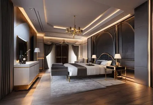 ornate room,sleeping room,modern room,great room,luxury home interior,interior design,room divider,interior decoration,3d rendering,luxury hotel,bedroom,modern decor,guest room,danish room,luxurious,crown render,interior modern design,render,room lighting,luxury,Photography,General,Realistic