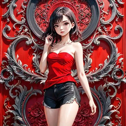 red background,lady in red,red,on a red background,red tunic,man in red dress,silk red,rosa ' amber cover,red wall,red blue wallpaper,bright red,portrait background,red heart,red riding hood,red ribbon,red skirt,queen of hearts,diamond red,red gift,poppy red,Anime,Anime,General