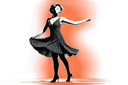 flamenco,fashion illustration,ballroom dance silhouette,retro 1950's clip art,fashion vector,dance silhouette,art deco woman,comic halftone woman,silhouette dancer,twirl,evening dress,perfume bottle silhouette,dress walk black,paris clip art,advertising figure,women silhouettes,fashion sketch,majorette (dancer),dress form,dancer,Illustration,Japanese style,Japanese Style 04