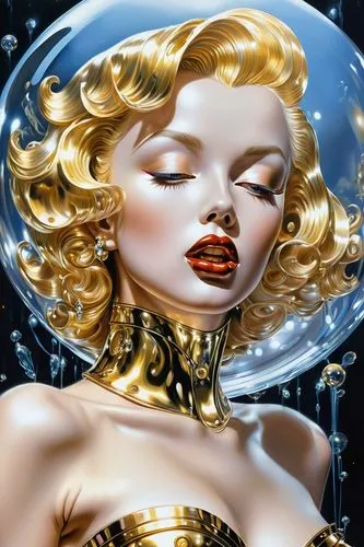 dazzler,water pearls,wet water pearls,barbarella,mesmero,the blonde in the river,cosmogirl,gold foil mermaid,radebaugh,sirena,amphitrite,horoscope libra,fathom,siren,naiads,cristal,viveros,superfluid,guerlain,sirene,Illustration,Realistic Fantasy,Realistic Fantasy 37