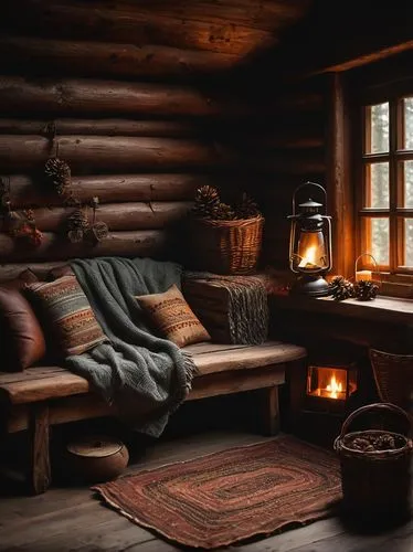 cabin,the cabin in the mountains,small cabin,log cabin,rustic aesthetic,warm and cozy,rustic,log home,coziness,coziest,fireplace,cosier,cabane,log fire,cottage,wood stove,wooden sauna,hygge,cozier,summer cottage,Art,Classical Oil Painting,Classical Oil Painting 10