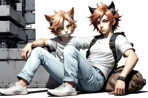 foxes,tsuna,jackals,miqdad,two wolves,volf