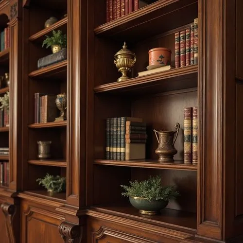 bookcases,bookshelves,cabinet,biedermeier,bookcase,cabinetry