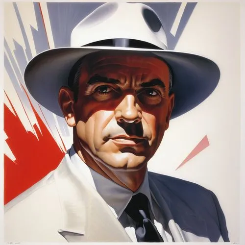 oppenheimer,capone,maigret,leyendecker,bogart,dowding,kolchak,inspecteur,macarthur,trafficante,neruda,breimyer,fleischer,buffone,ehrlichman,sturges,rouben,preminger,serigraphs,macnee,Conceptual Art,Daily,Daily 16