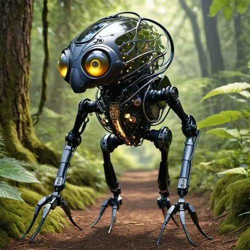 bigweld,patapon,exoskeleton,avp,robosapien,scrap sculpture,Photography,General,Realistic